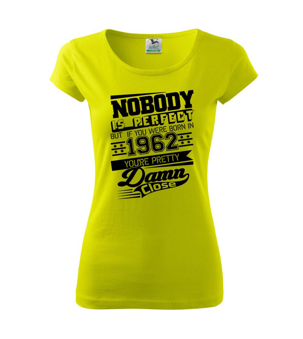 Nobody is perfect - 1962