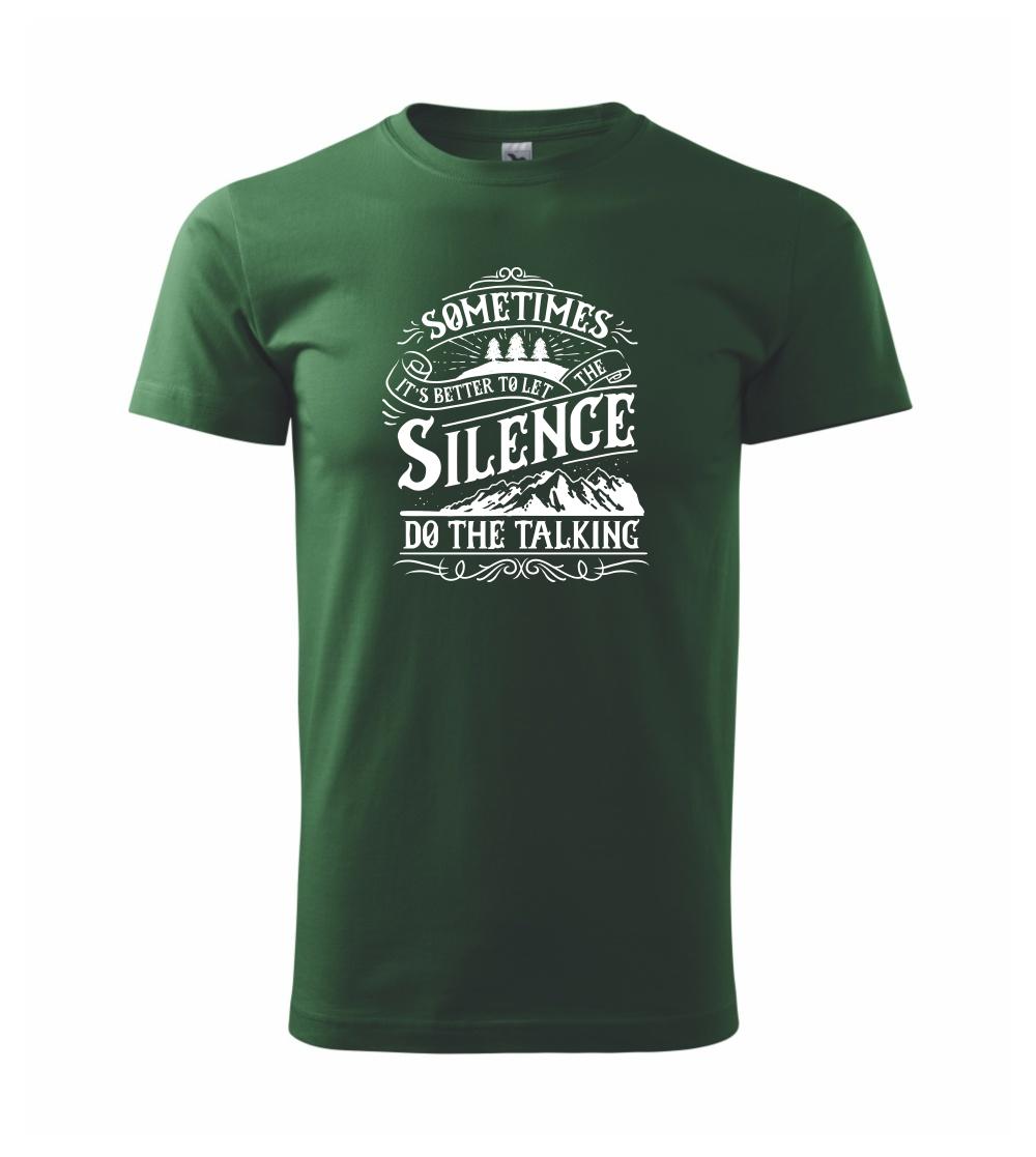 Nature talking about silence Nature talking about silence