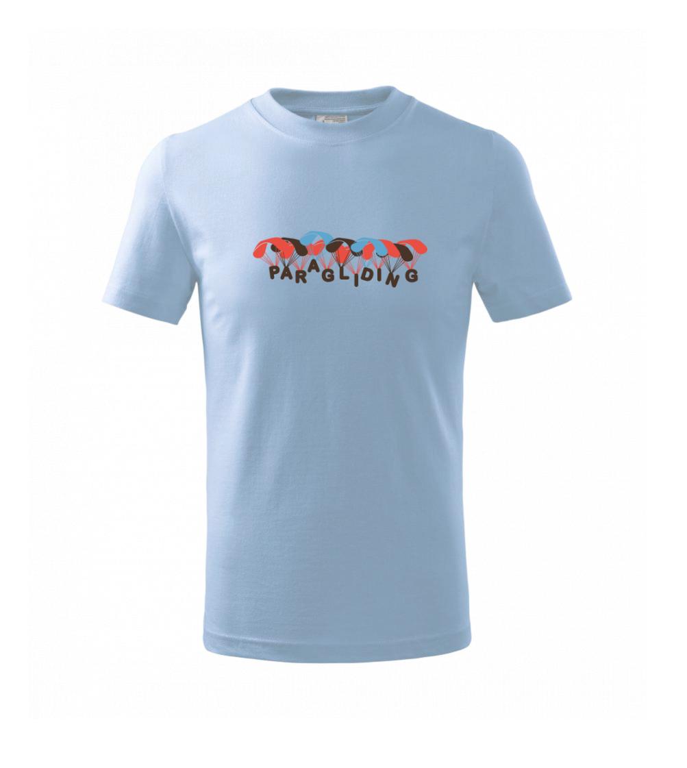 paragliding nápis s padáky