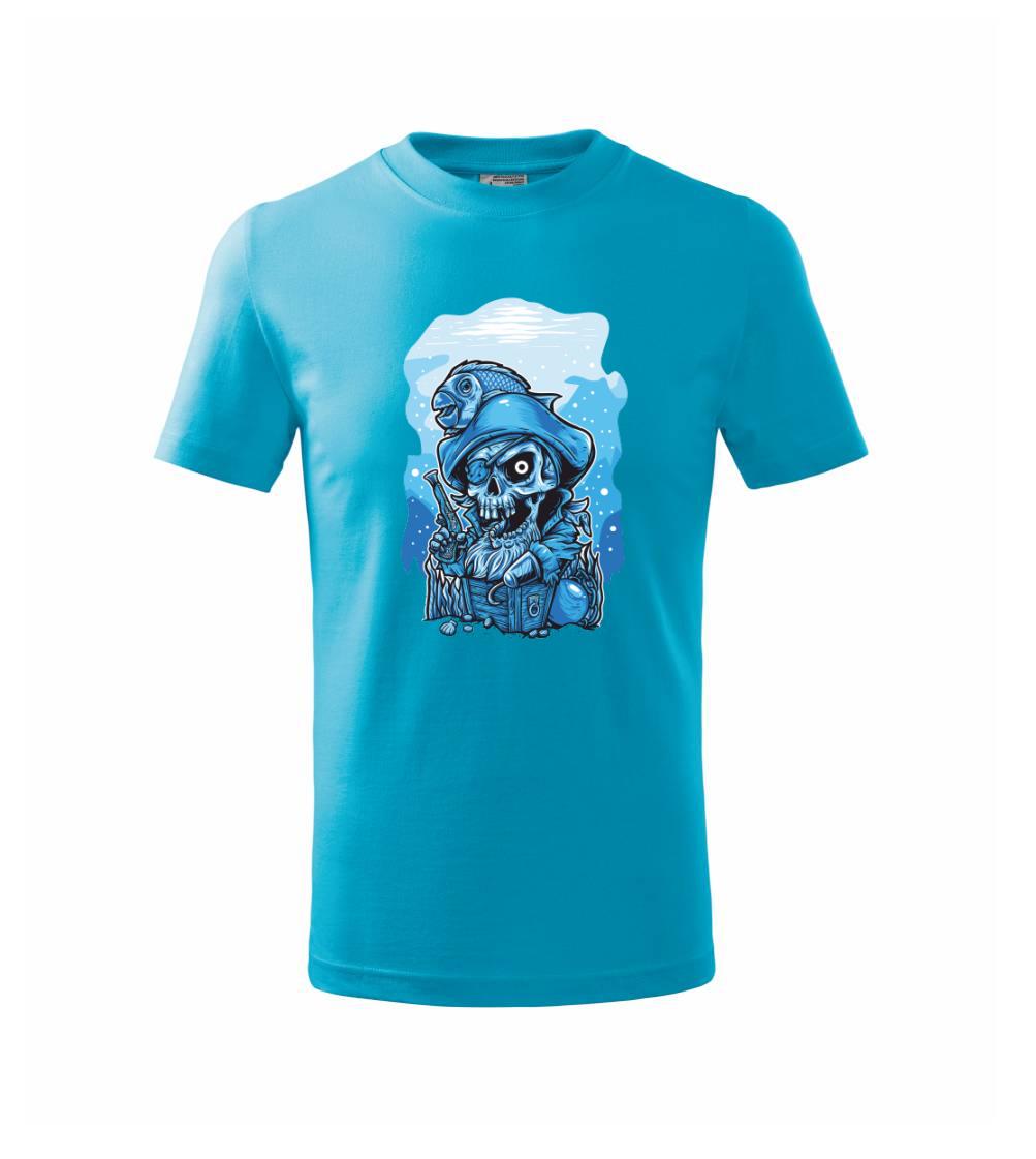 Lebka potápěč poklad