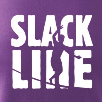 Slackline nápis