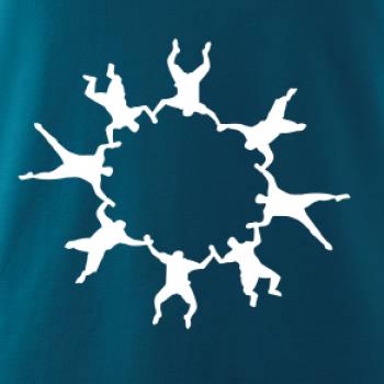 Hromadný seskok padákem