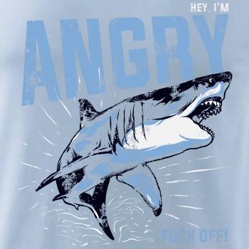Shark angry