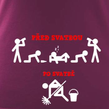 Před a po - svatba párty