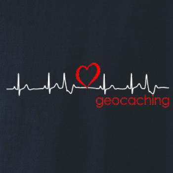 Moje srdce bije pro Geocaching -text