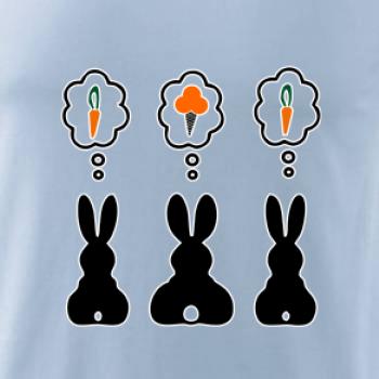 Králici přemýšlí, co by sežrali