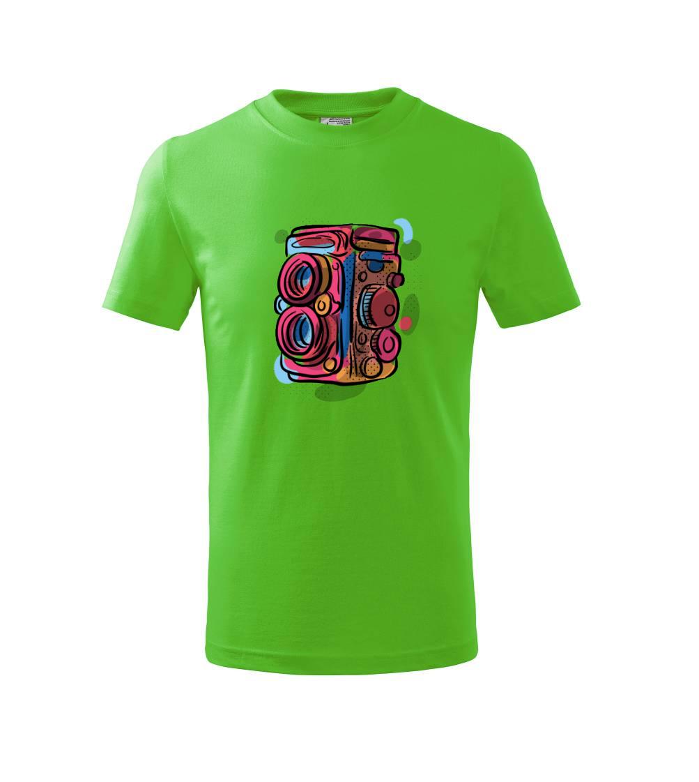 Foťák barevný - dvě čočky