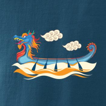 Dračí loď plameny