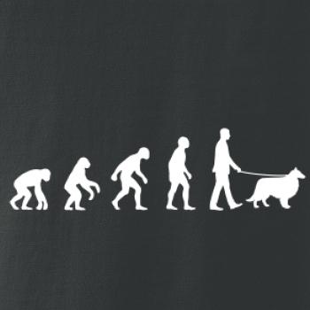 Evoluce pes Sheltie (muž-žena)