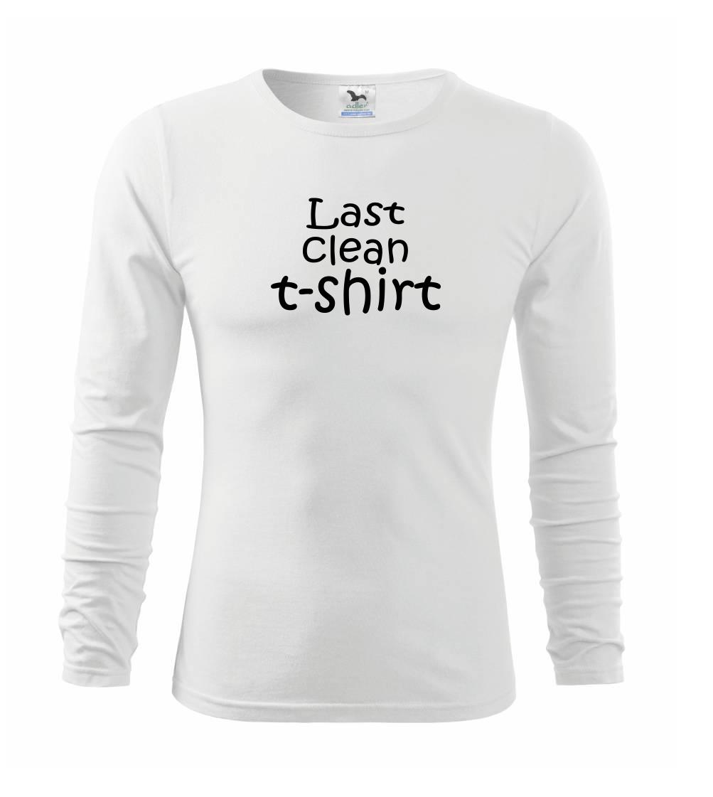 Last clean t-shirt
