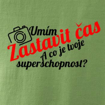 Zastavím čas - tvoje superschopnost? šikmý nápis