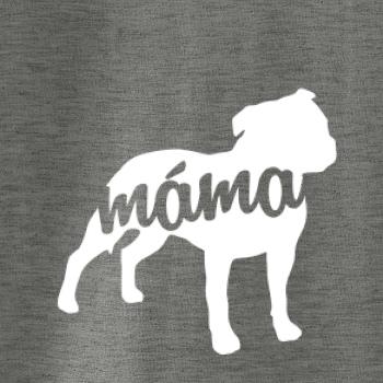 Stafordširský bullteriér máma obrys