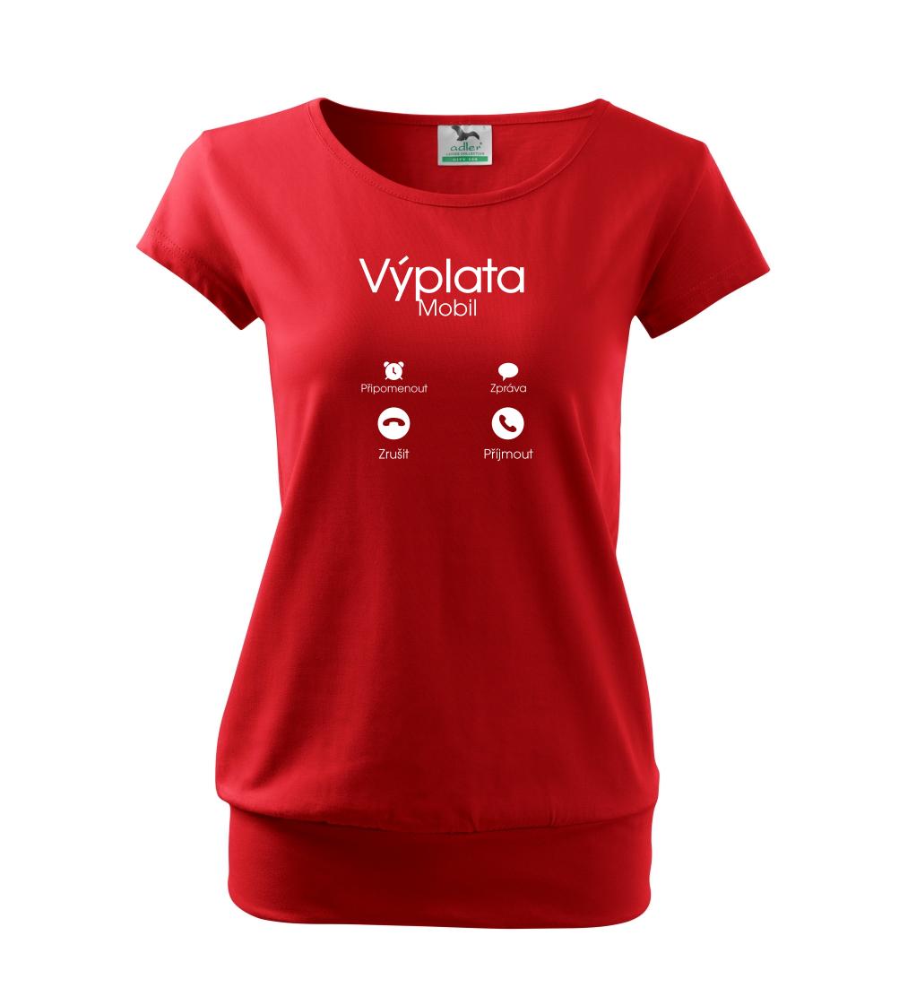 Výplata volá - Volné triko city