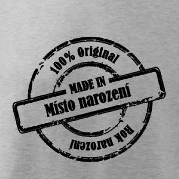 Etiketa - Original - město a rok narození