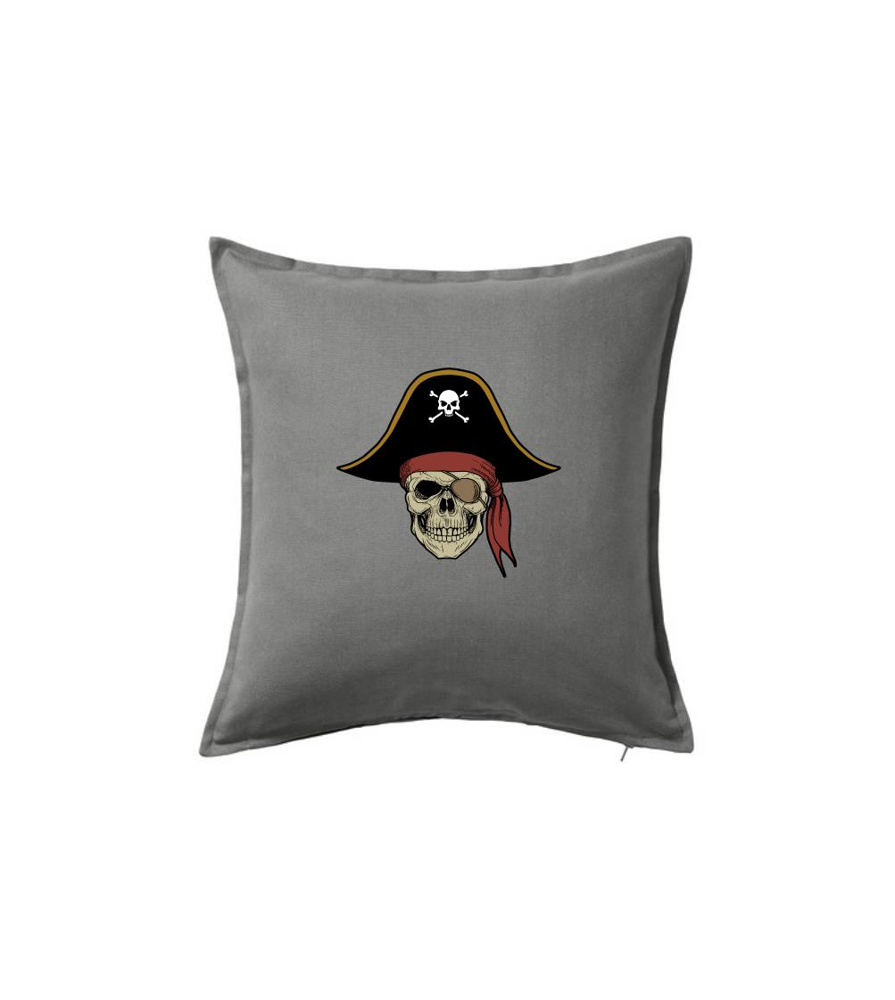 Pirátská lebka s kloboukem