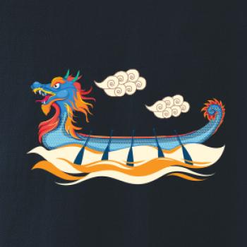 Dračí loď plameny