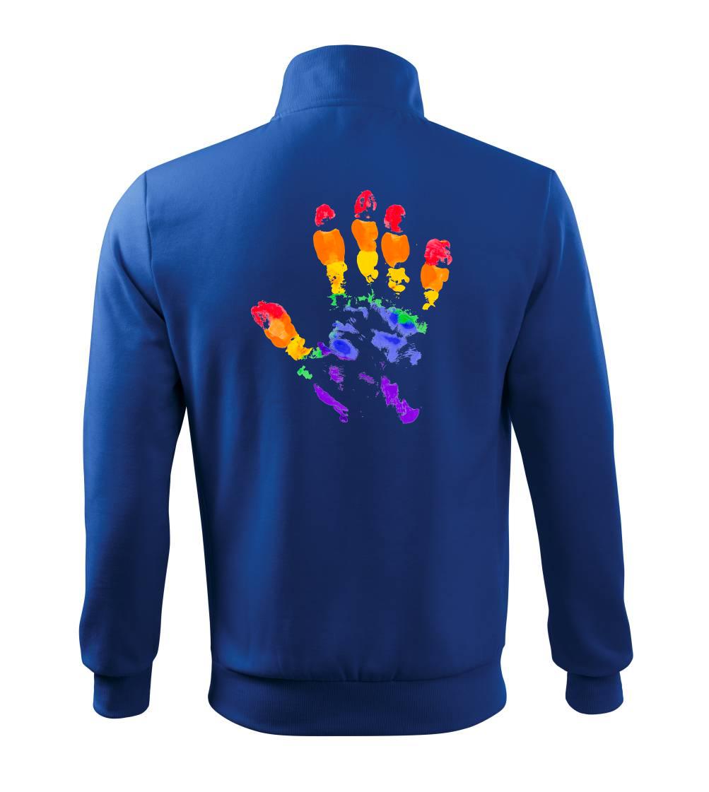 LGBT hand print LGBT hand print