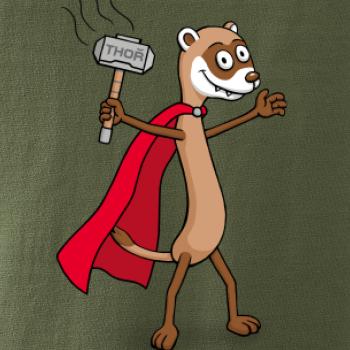 Tchoř jako Thor (Hana-creative)
