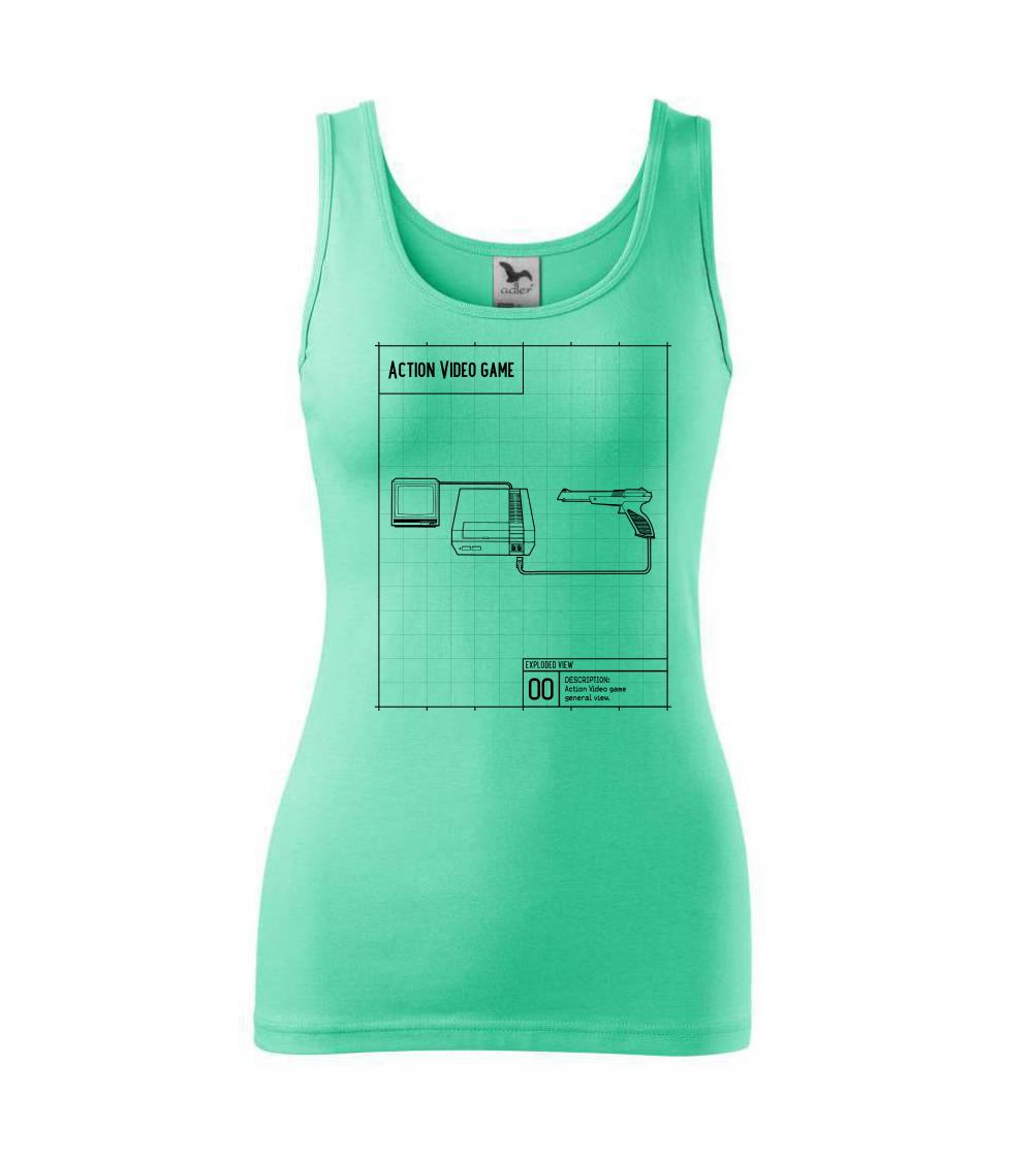 Nákres videohra se zbraní