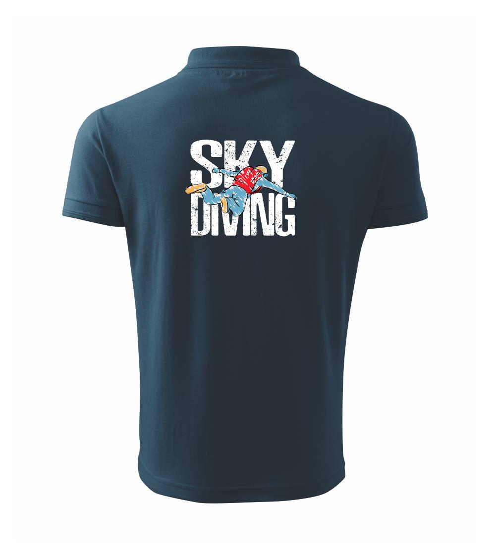 Skydiving nápis