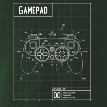 Nákres Gamepad moderní