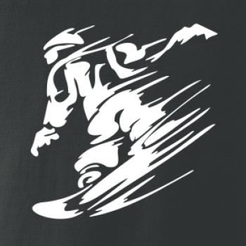 Rychlý snowboardista