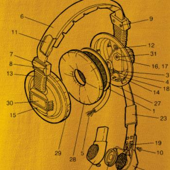 Nákres sluchátko pro pilota