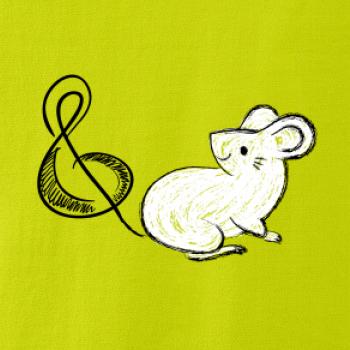 Myš houslový klíč