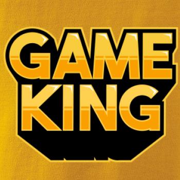 Game king - nápis velký