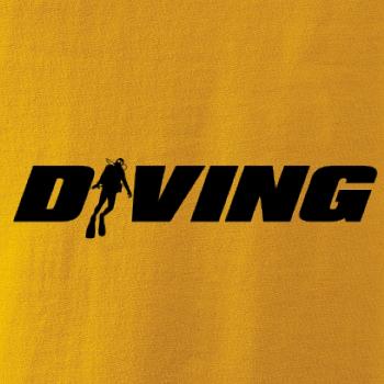 Diving nápis potápěč