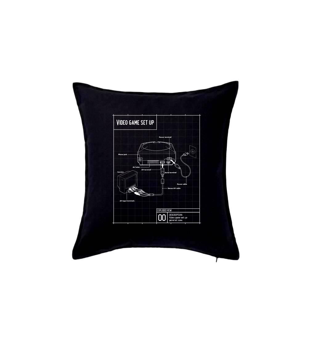 Nákres TV video hra kulatá