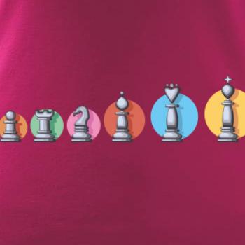 Šachy v řadě barevné