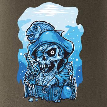 Lebka potápěč poklad