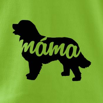 Bernský salašnický pes máma obrys