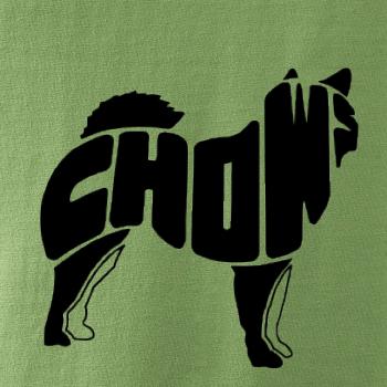 Čau Čau - nápis v těle