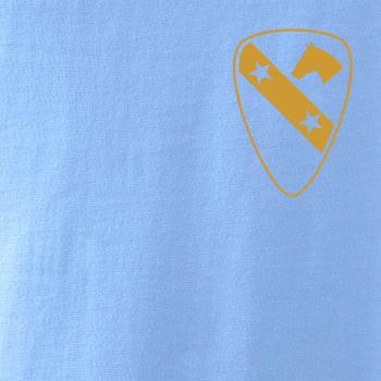 1st Cavalry Division hvězdy prsa zlatá