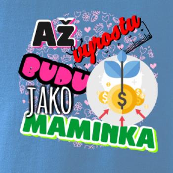 Až vyrostu budu jako maminka - finanční poradkyně