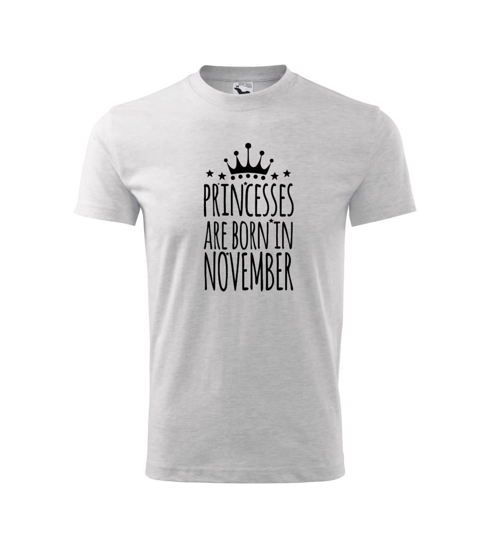 Princesses are born in November