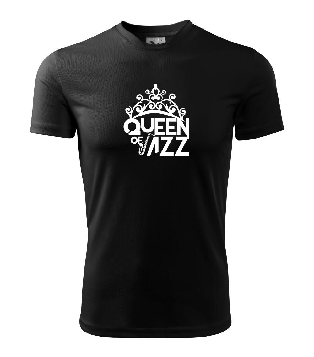 Queen of Jazz - Dětské triko Fantasy sportovní (dresovina)