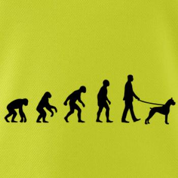 Evoluce pes boxer (muž-žena)
