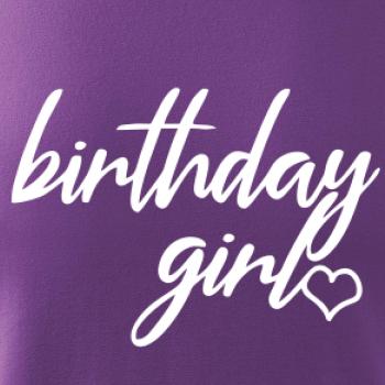 Birthday girl psací