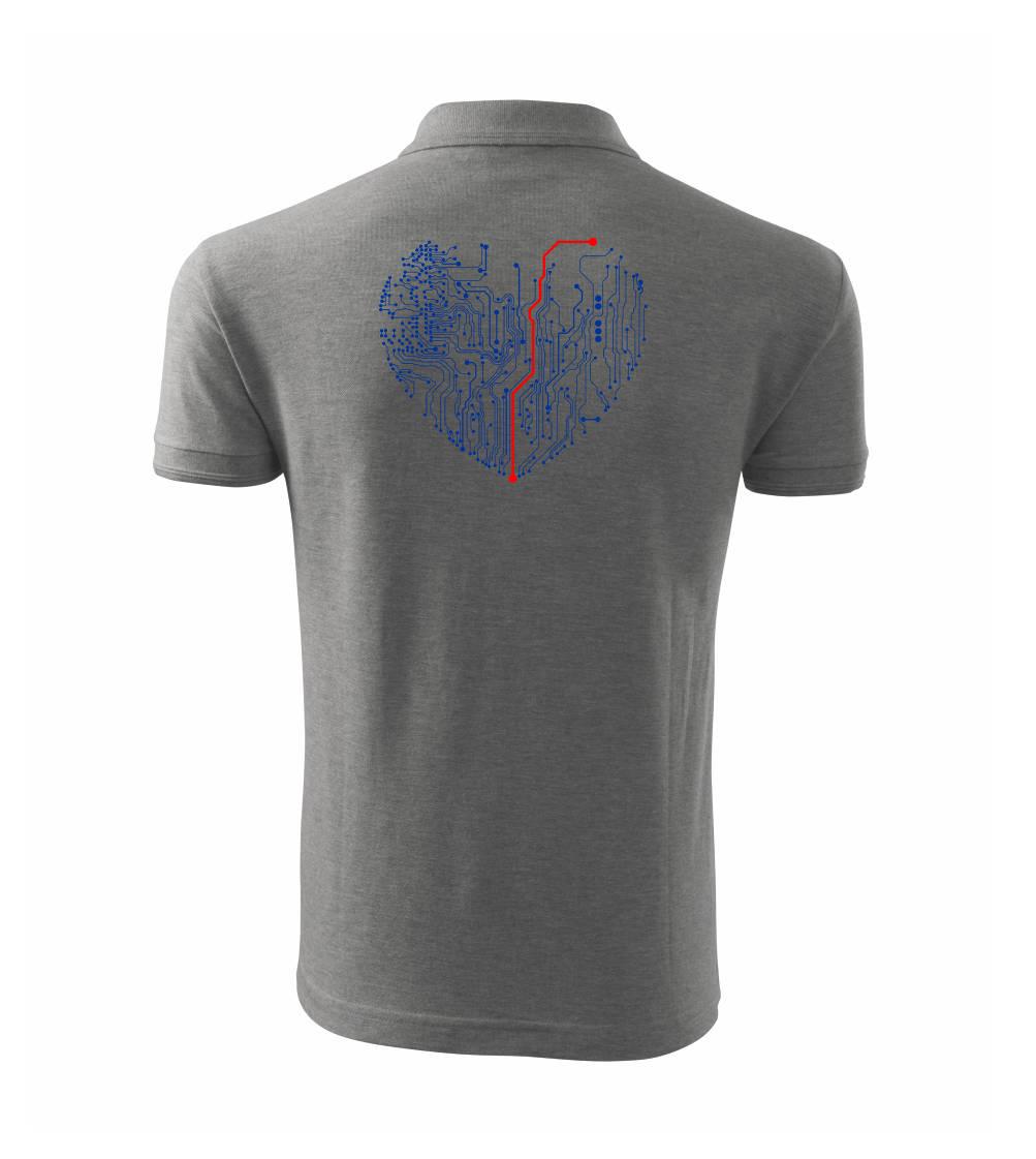 Tištěný spoj srdce