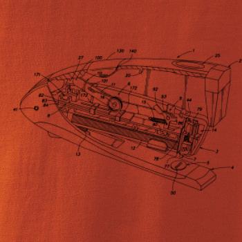 Nákres kancelářská sešívačka