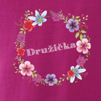 Družička s květy
