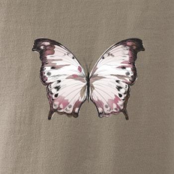 Motýl růžovobílý