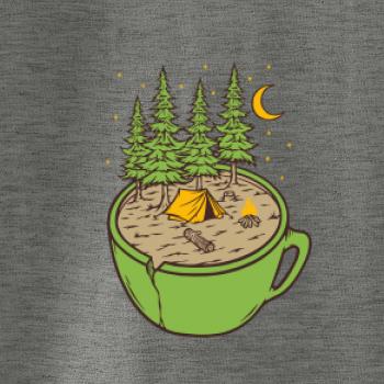 Hrnek plný stanování