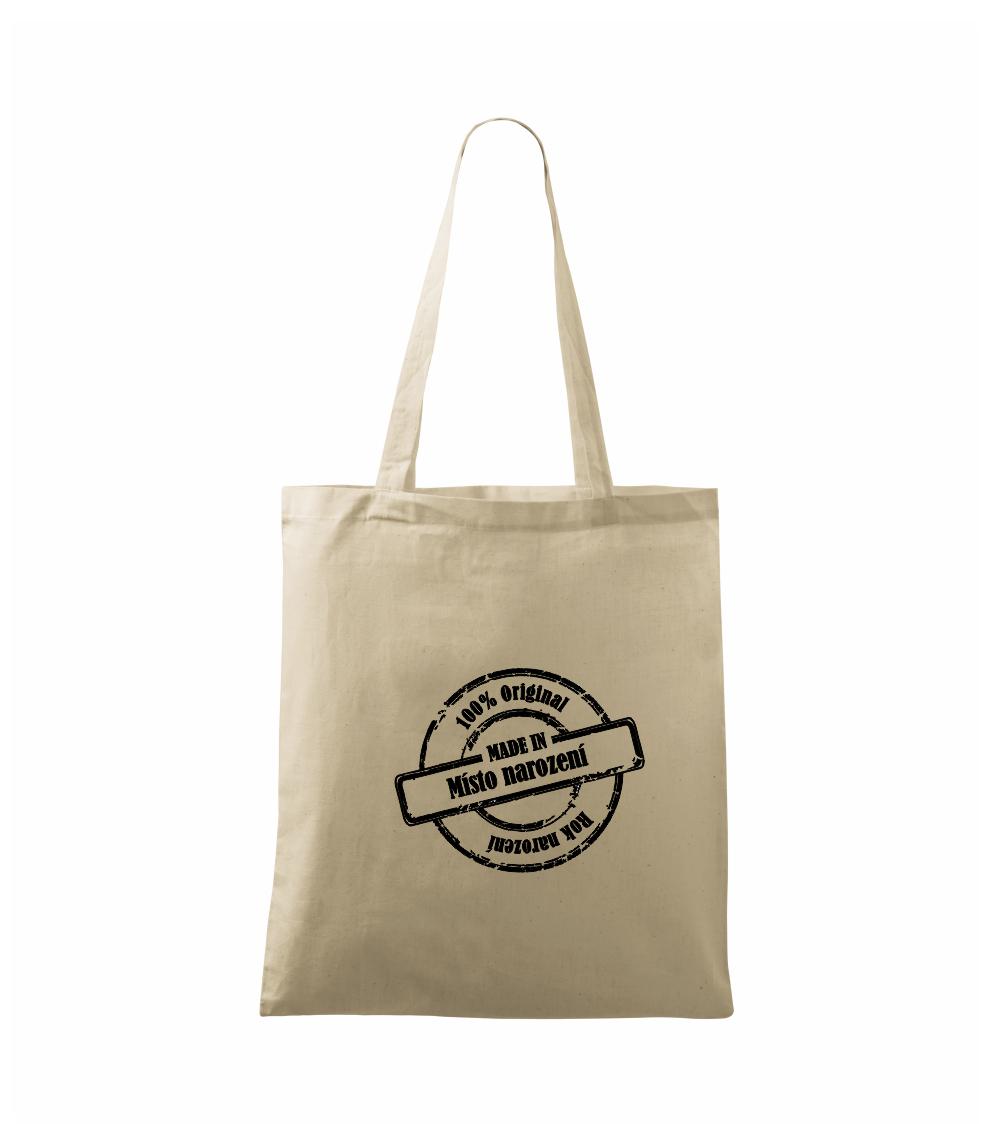 Etiketa - Original - město a rok narození