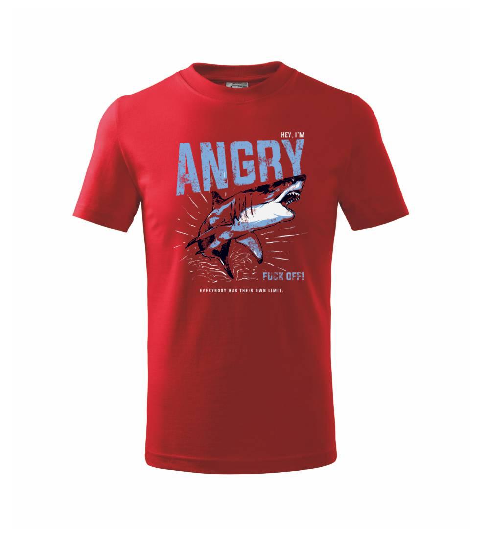 Shark angry