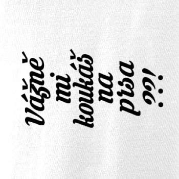 Vážně mi koukáš na prsa?