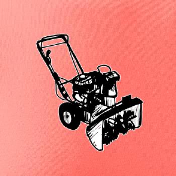 Sněhová fréza kresba